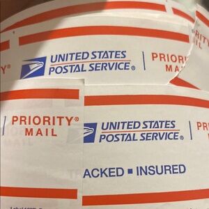 Priority Mail shipping label for over 5 pounds +free gift